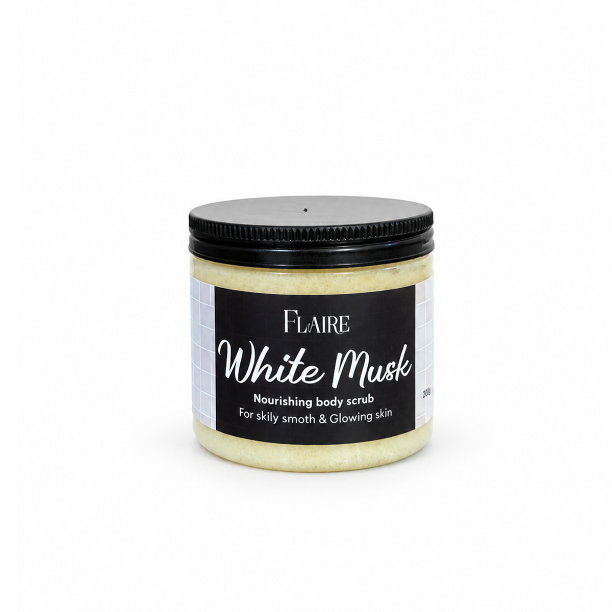 Nourishing body scrub.